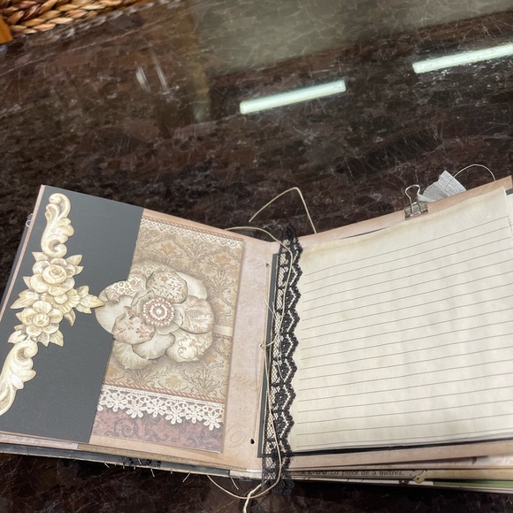 SOLD Vintage journal, 6x6 SOLD - Picture 10 of 13